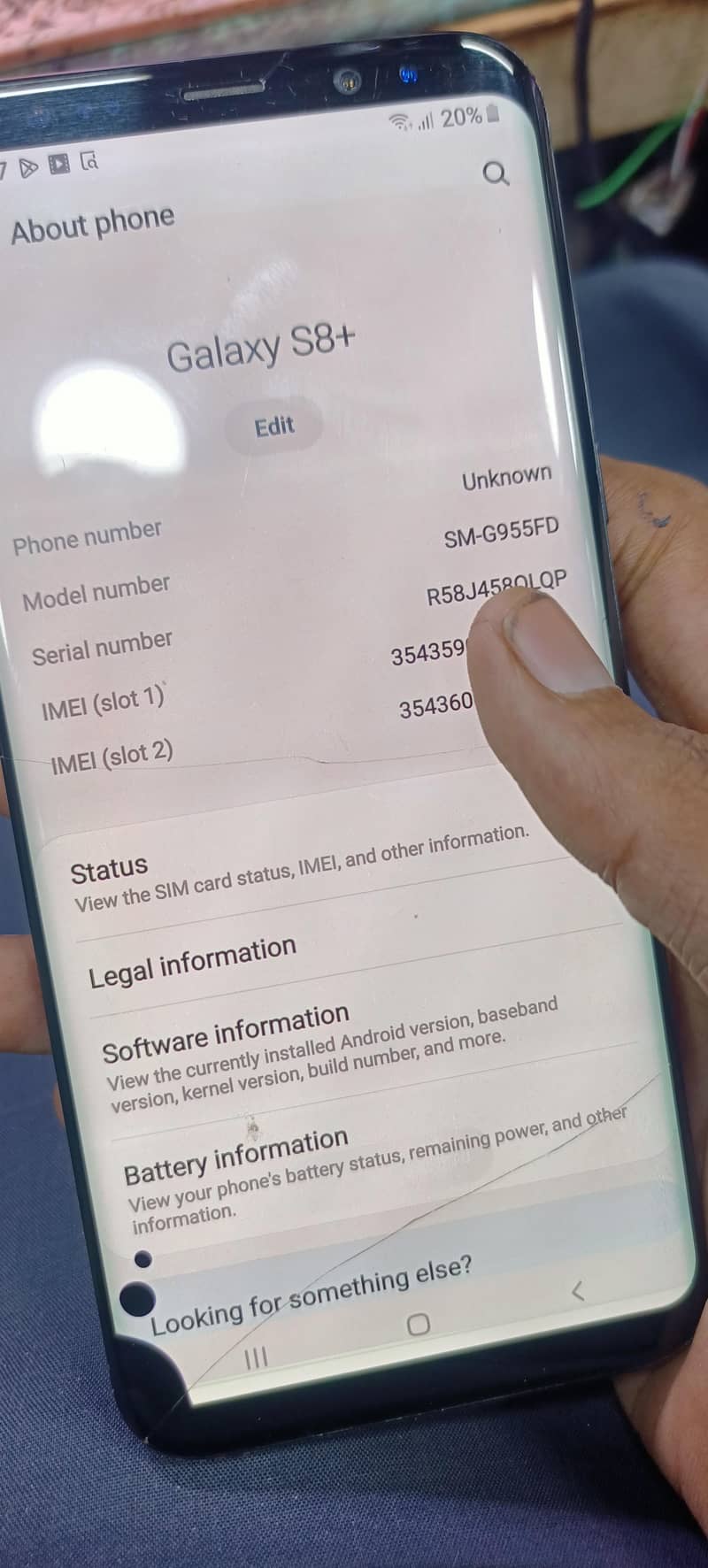 Samsung Mobile S8 Plus 2
