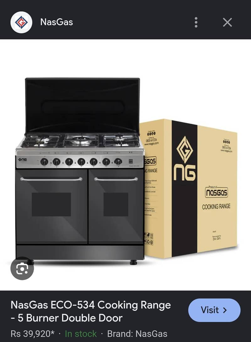 Cooking Range 3