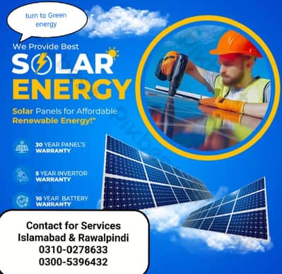 Solar system Air-conditioning and Electrical work