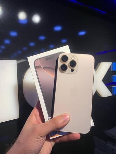 Apple iPhone 16 Pro Max, 256gb Desert Titanium