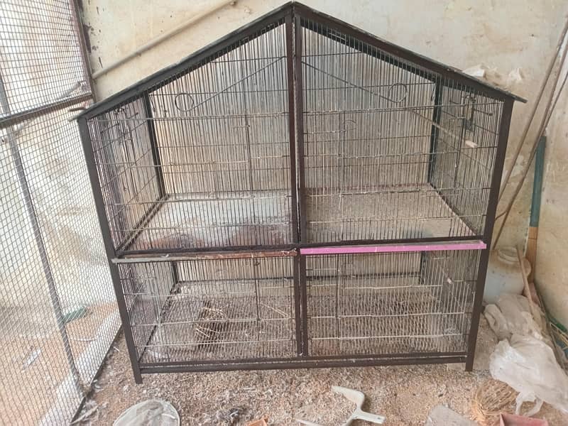 4 portion angle iron cage 0