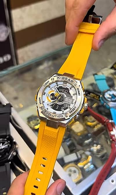 X-GEAR Evolution Sports Watch – Yellow Edition