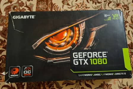Gigabyte GeForce GTX 1080 8GB OC Edition - Mint Condition | With Box