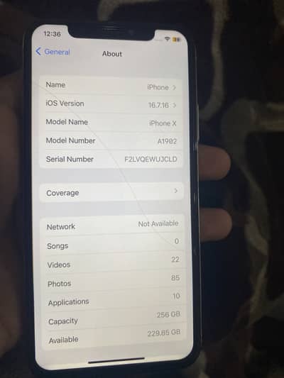 Apple iPhone X