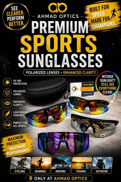 Professional Cricket Sunglasses | UV & Anti-Glare | COD Available