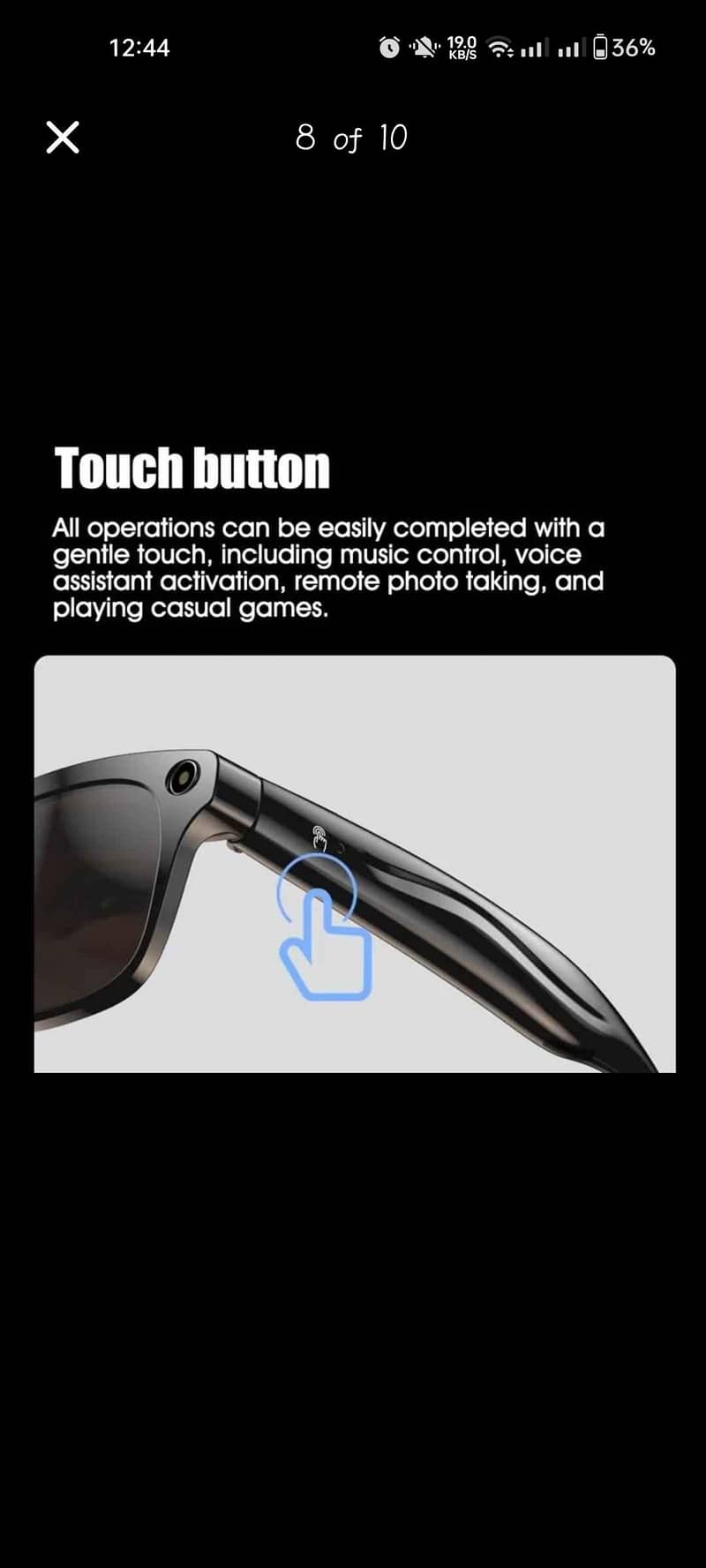 AI camera glasses 7