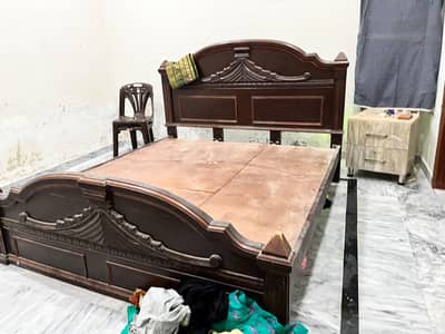 Wood bed for sale