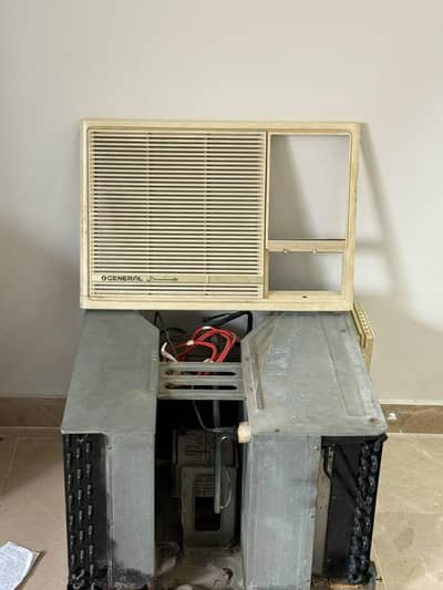 GENERAL WINDOW AC 1.5 Ton MADE IN MALAYSIA EXCELLENT WORKING CONDITION