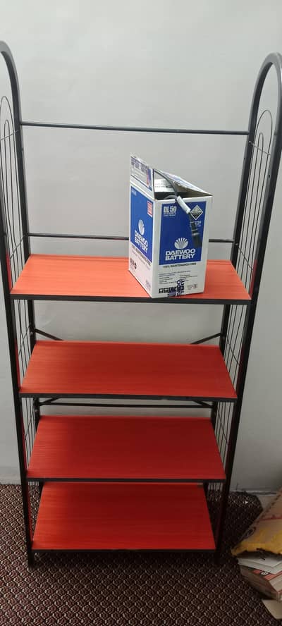 Metal + Wood Stand