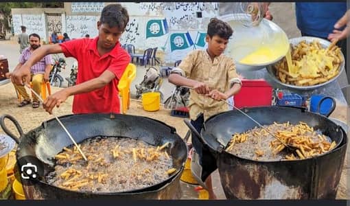 chips somosa karigar for stall
