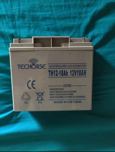 Techorse 12v 18ah Lead Acid Battery