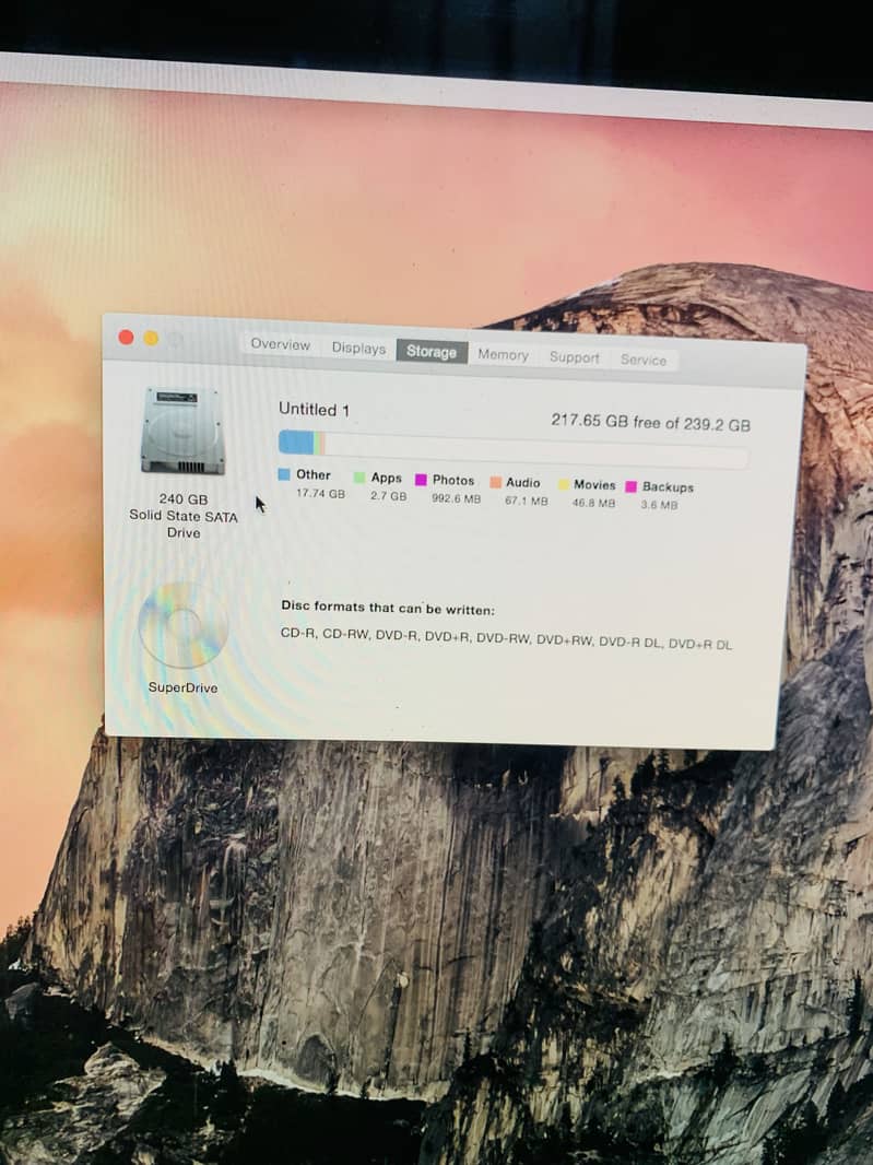 Apple imac 6