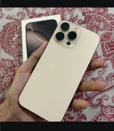 Apple iPhone 16 Pro Max with box sim lock
