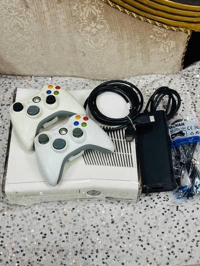 Xbox 360 Slim Model (Special Edition) Jailbreak JTAG With Games