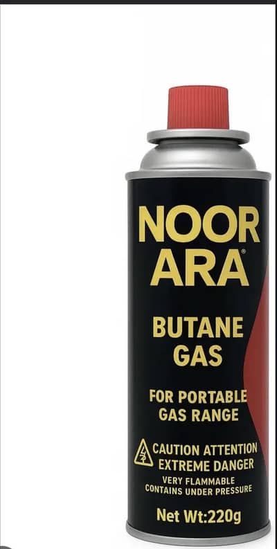 Butane gas cartridge