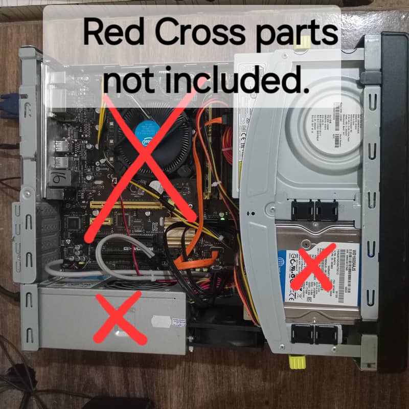 Desktop Pc Case without PSU , only case 1