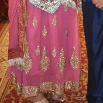 pink shafoon maxi