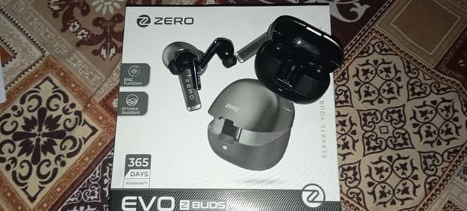 ZERO Evo Z-Buds Wireless Earbuds - Like New Only 2 Weeks Used