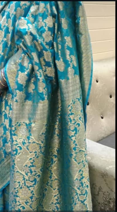 Light sky blue bnarsi daree