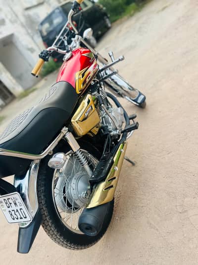 Honda Cg 125 Special Edition(Gold Edition , Self Start) 2026 Model