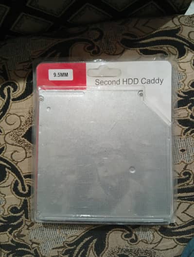 Second HDD Caddy 9.5mm for Laptop (New)