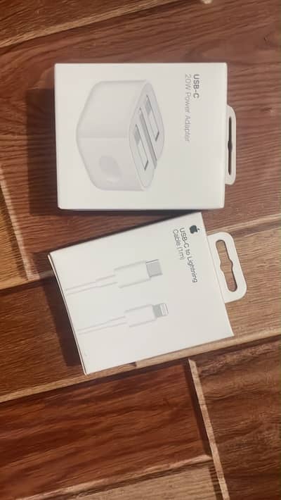 I phone 20 w Original charger with fast original cable