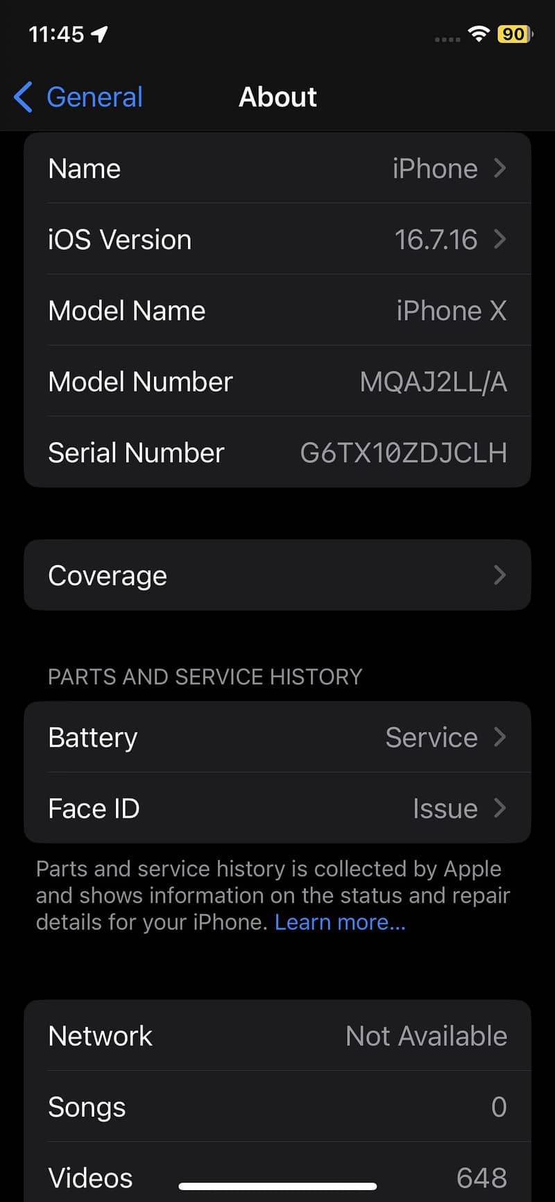 Apple iPhone X 4