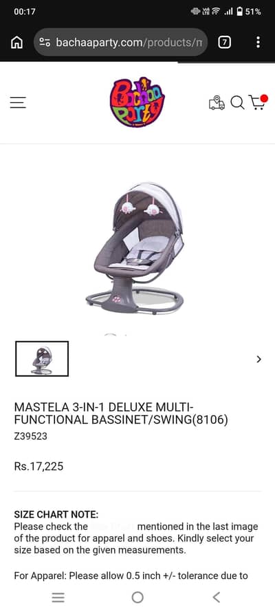 Baby Deluxe swing 3 in 1