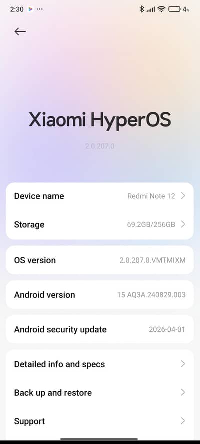 Xiaomi Redmi Note 12 Pro