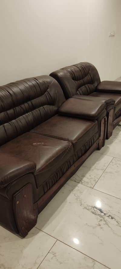Brown Sofa (8 seater)