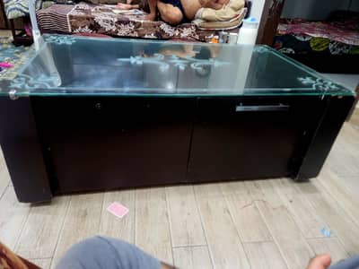 Center table for TV lounge