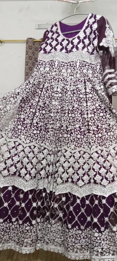 Trending bridal walima maxi
