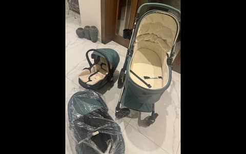 Kidilo 3-in-1 Baby Travel System – Stroller + Carry Cot + Car Seat