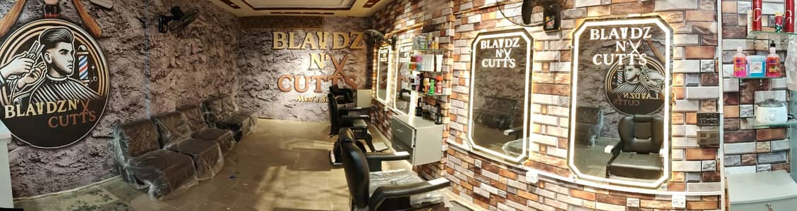 Furnished Men's Hair Saloon for sale