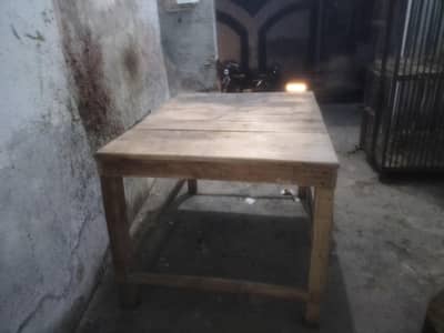 Wood Phata table 4by3