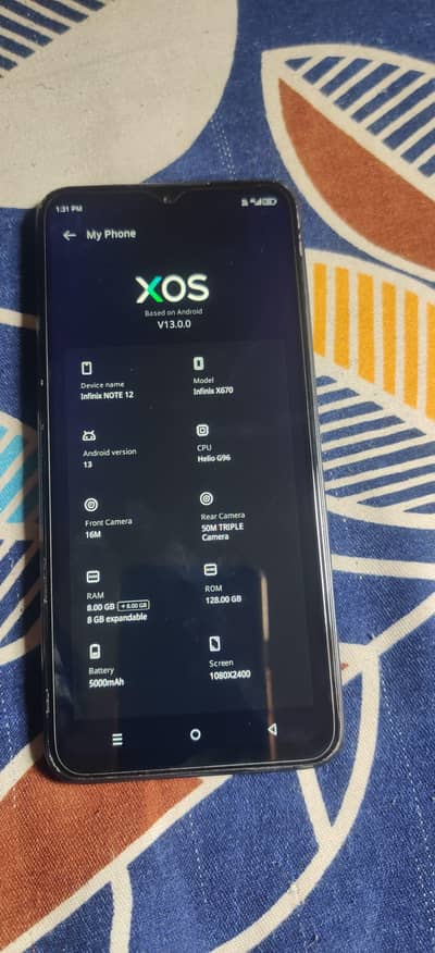 Infinix Note 12 8/128