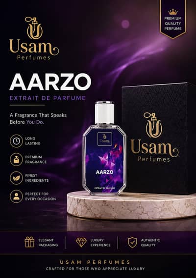  NEW ARRIVAL – USAM PERFUMES 