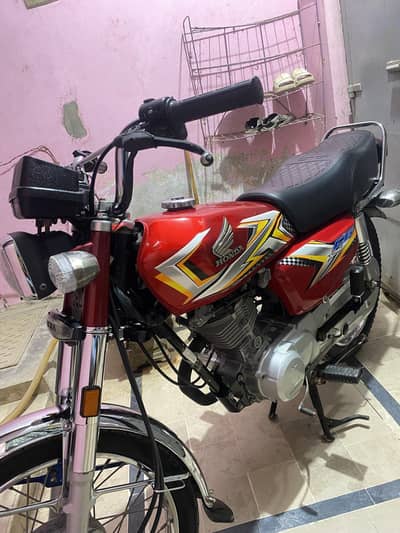 Cg 125 2025 Red
