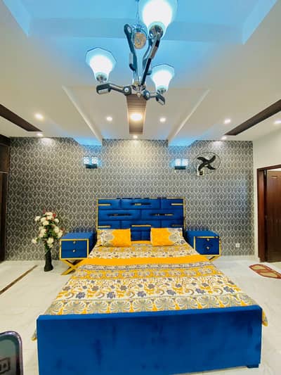 Per day 1 bedroom laxusry apartment available for rent bahria town
