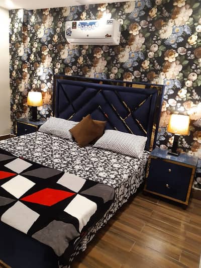1 bed daily basis laxusry apartment available for rent in bahria town