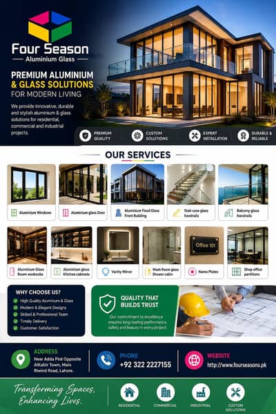 Four Seasons Alumminium glass