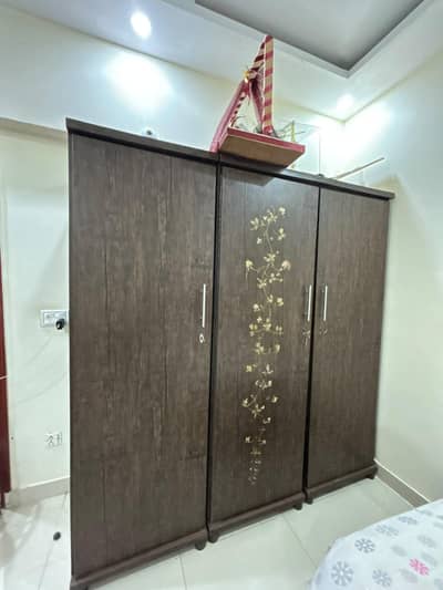 3 door brand new orignal wood wardrobe for sale