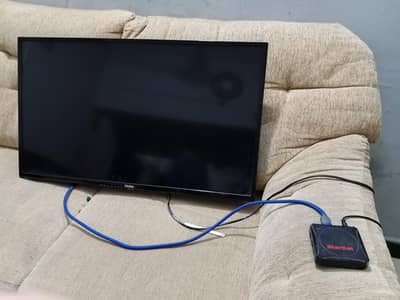 original Haier led 32" with android device. Whatsapp at 03042151288