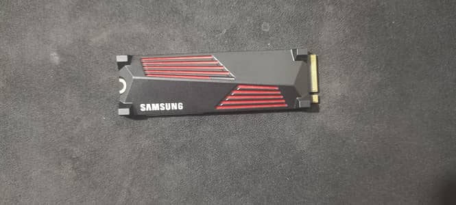 Samsung 990 pro 2tb with heatsink (100% health) (fix price)