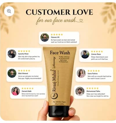 Rivaj mehal Facewash