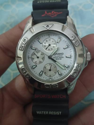 CASIO MTD-1047 SPORTS CHRONOGRAF DIVERS WATCH