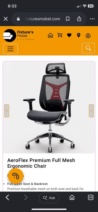 Executive Mesh chair