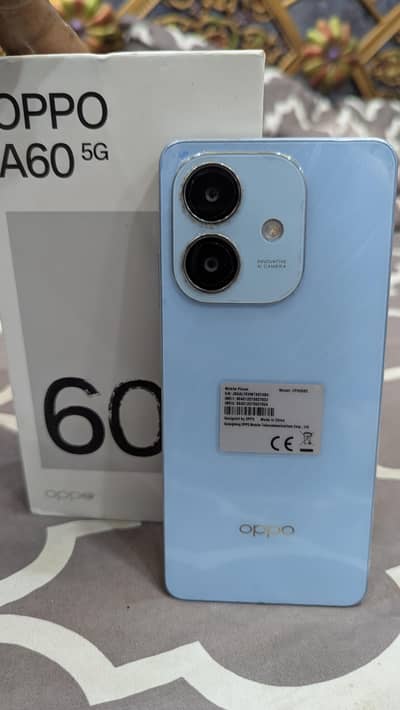 Oppo A60 5G Non PTI ram 6+6 memory 256
