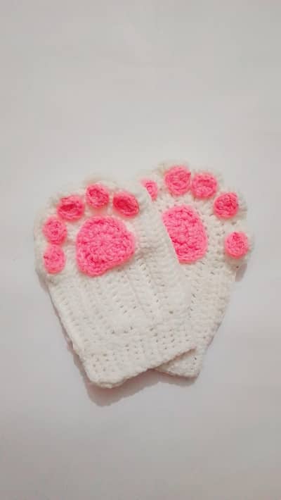 cat paw gloves 