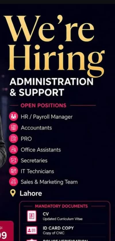 HR /Manager for female